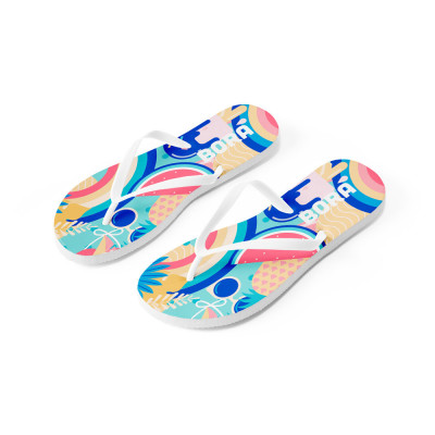 BALI S / M. Chinelos com sola totalmente personalizável em sublimação